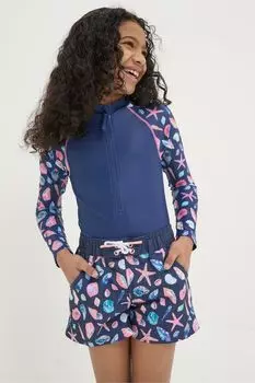 Купальные шорты Fatface с мотивом ракушек Fat Face, синий