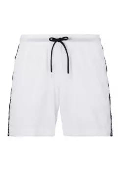 Купальные шорты HUGO Underwear "FAB", с поясом на кулиске, белый