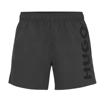 Купальные шорты Hugo With Logo Print, темно-серый