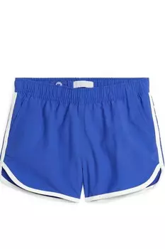 Купальные шорты с контрастной окантовкой Arket, синий