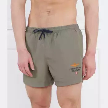 Купальные шорты стандартного кроя Aeronautica Militare, хаки