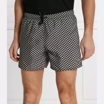 Купальные шорты стандартного кроя Emporio Armani, черный