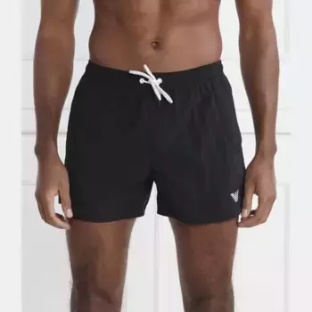 Купальные шорты стандартного кроя Emporio Armani, черный