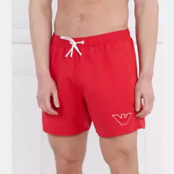 Купальные шорты стандартного кроя Emporio Armani, красный