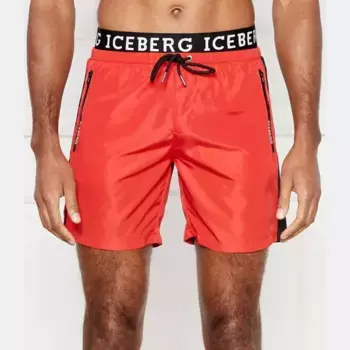 Купальные шорты стандартного кроя Iceberg, красный