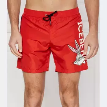 Купальные шорты стандартного кроя Iceberg, красный