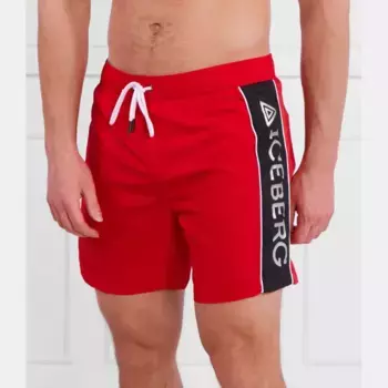 Купальные шорты стандартного кроя Iceberg, красный