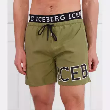 Купальные шорты стандартного кроя Iceberg, зеленый