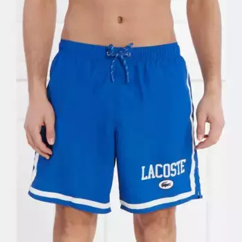 Купальные шорты стандартного кроя Lacoste, синий