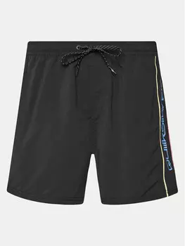 Купальные шорты стандартного кроя Quiksilver, черный
