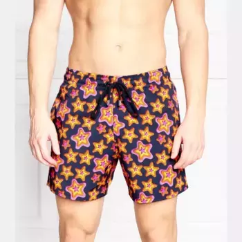 Купальные шорты стандартного кроя с шерстяной отделкой Vilebrequin, синий