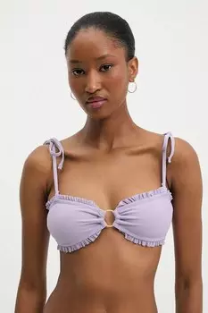 Купальный бюстгальтер Answear.Lab, фиолетовый