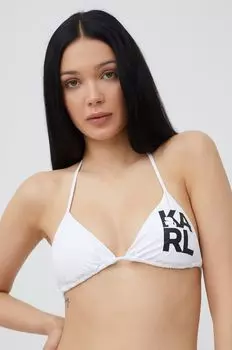 Купальный бюстгальтер KL22WTP01 Karl Lagerfeld, белый
