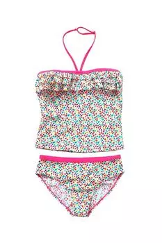 Купальный комплект танкини с цветочным принтом H2O, мультиколор