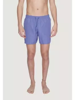 Купальный костюм Ea7 Emporio Armani, фиолетовый