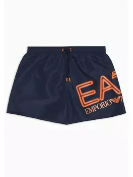 Купальный костюм Ea7 Emporio Armani, синий