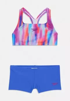 Купальный костюм GIRLS ALLOVER SET Speedo, синий