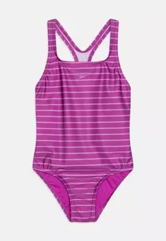 Купальный костюм GIRLS PRINTED MEDALIST Speedo, сиреневый