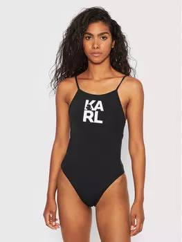 Купальный костюм Karl Lagerfeld, черный