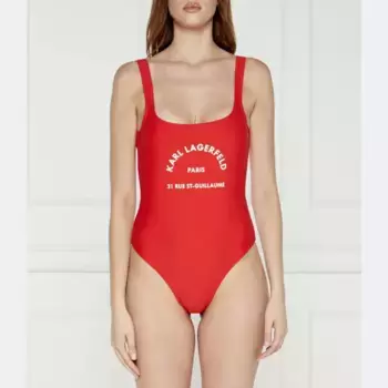 Купальный костюм Karl Lagerfeld, красный