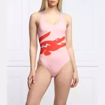 Купальный костюм Lacoste, розовый