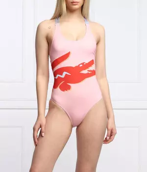 Купальный костюм Lacoste, розовый