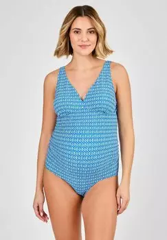 Купальный костюм MATERNITY FLORAL JoJo Maman Bb, синий