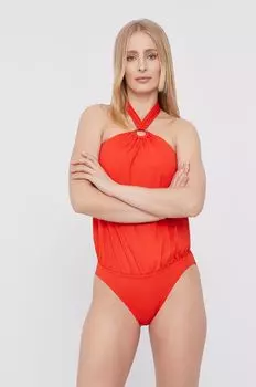 Купальный костюм MICHAEL Michael Kors, оранжевый
