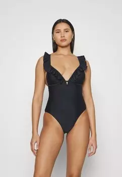 Купальный костюм Pieces, черный