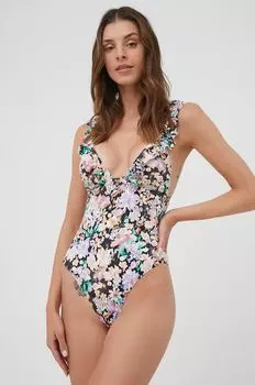 Купальный костюм Pieces, черный