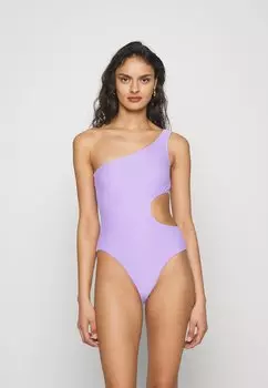 Купальный костюм Pieces, фиолетовый