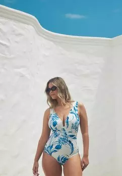 Купальный костюм SPOT PLUNGE Next, белый