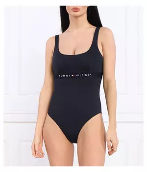 Купальный костюм Tommy Hilfiger Swimwear, черный