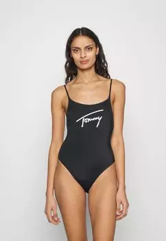 Купальный костюм Tommy Jeans, черный