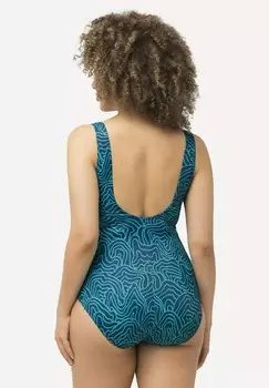 Купальный костюм Ulla Popken, цвет Dark Teal