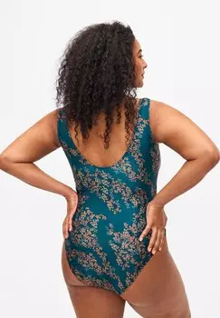 Купальный костюм Zizzi, зеленый