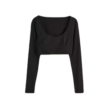 Купальный топ H&amp;M Padded Cup, черный