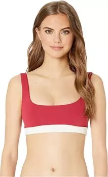 Купальный топ L*Space Color Block Miller Top, цвет Strawberry