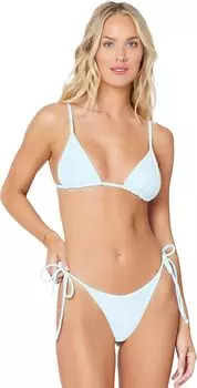 Купальный топ L*Space Sandstone Terry Brittany Top, цвет Sky Blue
