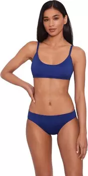 Купальный топ LAUREN Ralph Lauren Beach Club Solids Scoop Underwire Top, цвет Sapphire