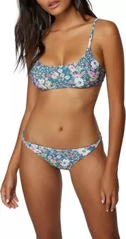 Купальный топ O'Neill Eliza Ditsy Surfside Top, цвет Slate