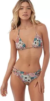Купальный топ O'Neill Tenley Floral Venice Top, цвет Cement