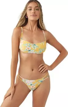 Купальный топ O'Neill Tulum Tropical Jupiter Top, цвет Sahara