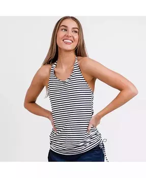 Купальный топ размера плюс с бретелькой на шее Maya Calypsa, мультиколор