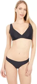 Купальный топ Rip Curl Classic Surf Eco D-DD Plunge Top, черный