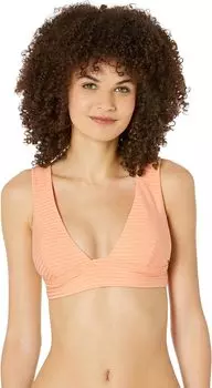 Купальный топ Rip Curl Premium Surf Deep V Top, оранжевый