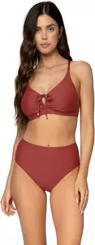 Купальный топ Sunsets Kauai Keyhole Top, цвет Tuscan Red