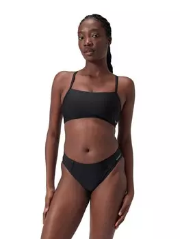 Купальный верх Speedo SOLID RACERBACK TOP, серый