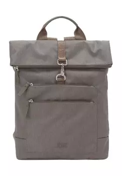 Курьерский рюкзак, молния, карабин JOST, тауп