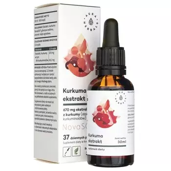 Куркума-Экстракт Нова Соль 30мл, Aura Herbals